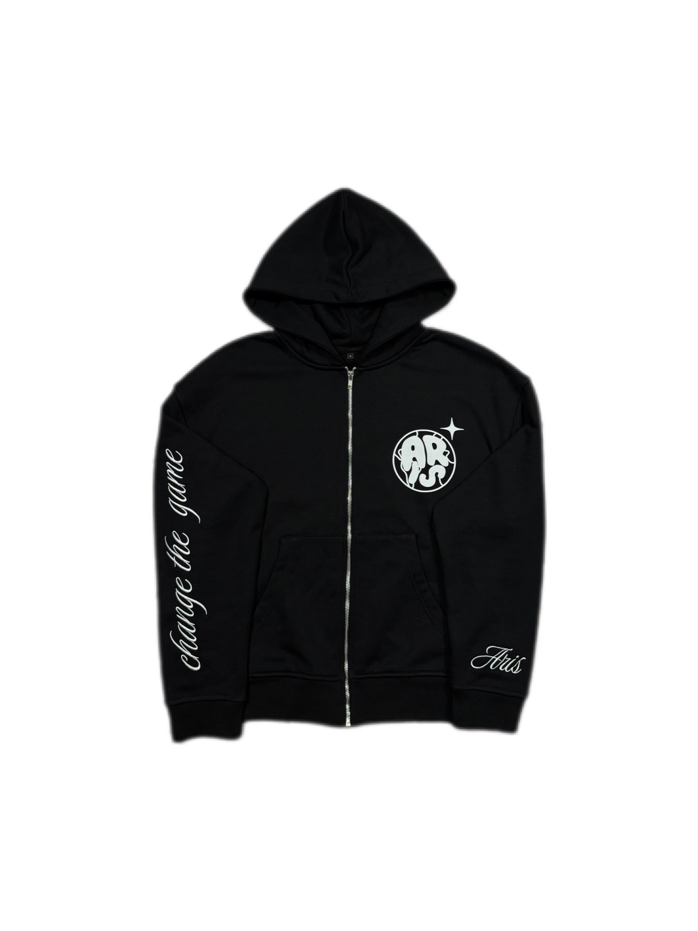ARIS2WRLD ZIP HOODIE
